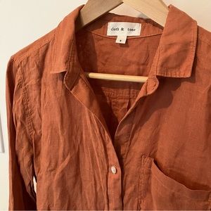 COPY - Cloth & Stone women’s linen shirt size small